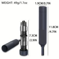 Juego De Destornilladores 27 En 1 De Acero CRV Magnético Portátil Y Profesional Para Reparación De iPhone PC DIY Con Mango Doble Cabeza Antideslizante - details 1
