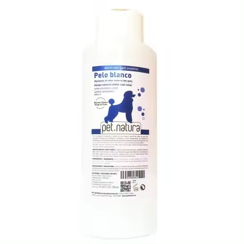 Champu para perros de Pelo Blanco 750Ml. Petnatura - 1