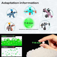 Bolas De Agua Fluorescentes 7-8mm Para Juegos De Batalla Airsoft Nocturno Bolas De Gel De Agua Suave Para Fiestas - details 3