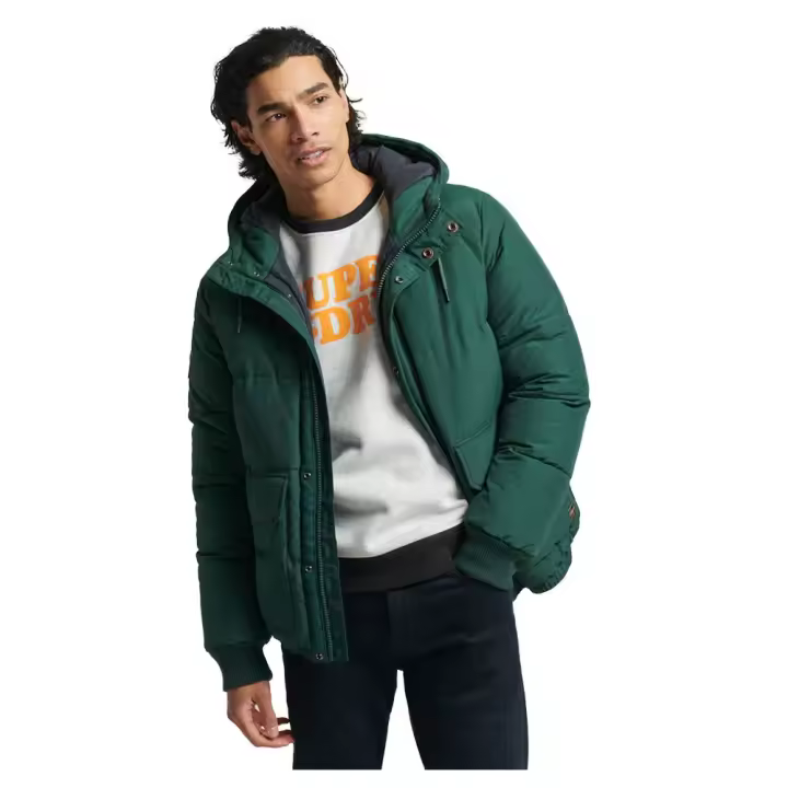 Superdry Chaqueta Vintage Mountain Puffer Verde - 1