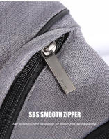 Mochila Deportiva Unisex Mixi Para Ciclismo Y Viajes Con USB Cruzada Versátil De Moda Para Estudiantes Y Escolares Material De Poliéster - details 17