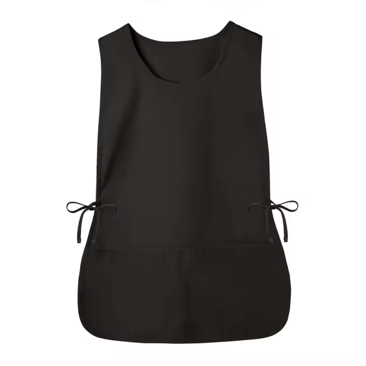 Chaleco De Taburete Para Hombres Adecuado Para Cocineros Y Ayudantes De Cocina Material De Poliéster Grueso Con Bolsillo Sin Mangas Transpirable Y Cómodo - 1