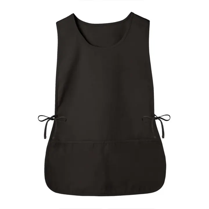 Chaleco De Taburete Para Hombres Adecuado Para Cocineros Y Ayudantes De Cocina Material De Poliéster Grueso Con Bolsillo Sin Mangas Transpirable Y Cómodo - 1