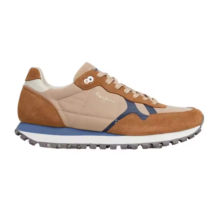 Pepe Jeans Zapatillas Brit-on Prints Marrón - 1