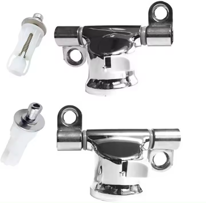 Bisagras Desmontables Originales para Inodoros Dama Senso y Giralda de Roca - AI0002100R + Tornillos AI0002500R - 1