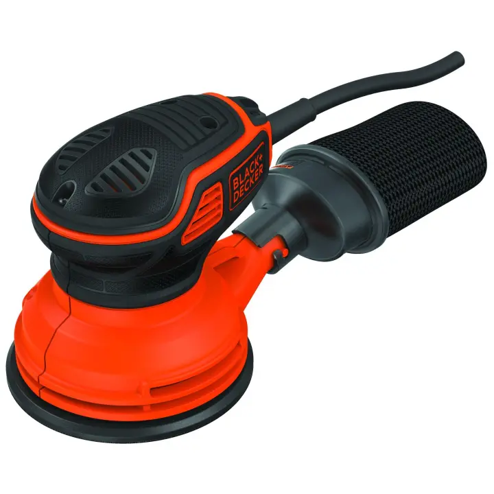 Black & Decker KA199-QS - Lijadora rotorbital 240W con accionador a Presión - 1