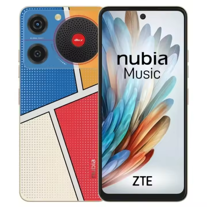 ZTE Nubia Music 6,6" HD+ 4+4GB 128GB Pop Art - 1