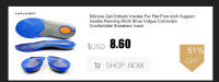 Insoles KOTLIKOFF Para Pies Planos Severos Soporte De Arco Ortopédico Insertos Para Zapatos De Tacón Alto Alivio De Fascitis Plantar Adecuado Para Hombres Y Mujeres - details 63