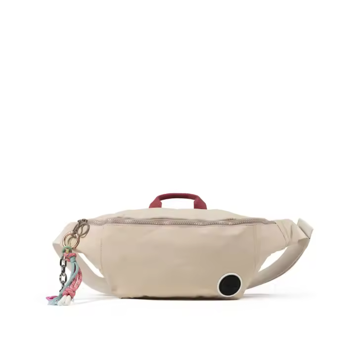 Riñonera Munich 7113415 Deep Recycled Fw25 Fannypack Xl Cream Beige para Mujer - 1