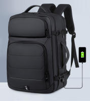 Mochila Expansible de 40L con Puerto de Carga USB Bolsa de Laptop Impermeable Diseño Sólido - details 0