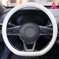 Cubierta De Guantes Para Volante Universal De Silicona Colorido Suave Decoración Automotriz DIY Accesorios Para Coche - details 23