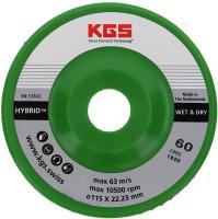KGS Hybrid Disco Diamantado Desbaste 115mm Grano 60 para Granito y Mármol - details 2