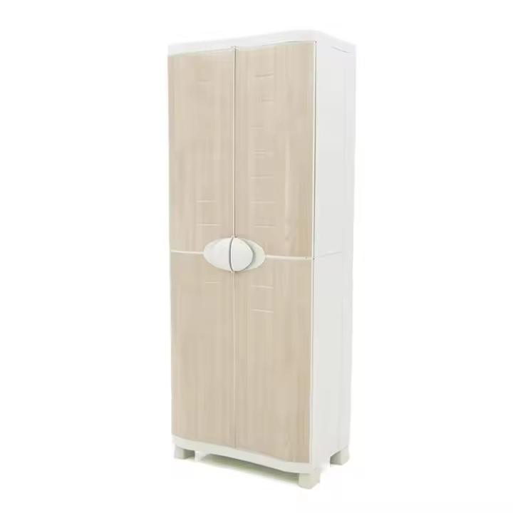 Plastiken Armario Plastiken 70 cms Escobero color haya  70 x 45 x 184 CMS - 1