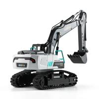 Huina Toys Excavadora RC Con Camión Cargador Remoto Para Niños Vehículo De Ingeniería Control Remoto Juguete Educativo Para Aprendizaje Práctico - details 21