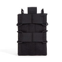 Porta-magazines Táctico Molle Para M4 M14 M16 AR15 G36 Herramienta De Caza Al Aire Libre Soporte De Cinturón De Revólver - details 4