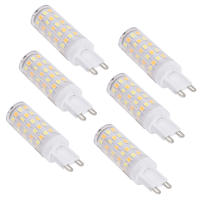 6 UNIDS 66LED G9 Bombilla 9W 85-265V Bombilla para lámpara de techo de 3 Colores Claros para el hogar - details 4