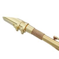 Mandíbula De Saxofón Alto Eb Dorado Pieza De Metal Para Saxofón Alto Accesorios De Instrumentos De Viento Cabeza De 5C 6C 7C 8C - details 9