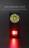 Linterna LED Recargable EDC De Portátil Con Llave De Rescate Impermeable 10 Modos De Iluminación Super Brillante Con Magnético Para Exteriores - details 4