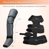 Cecodadi-Botas de Presoterapia 3 en 1 con Calor: Masaje Compresivo, Terapia Térmica y Control Circulatorio para Rehabilitación en Casa - details 6