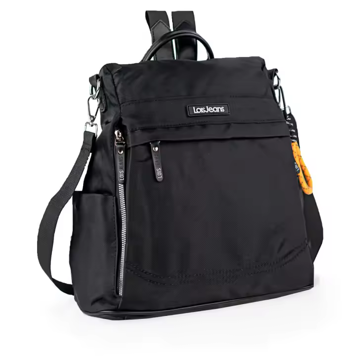 Lois - Bolsos Mochila Para Mujer , Mochilas Mujer Casual , Mochila Mujer Pequeña , Bolso Mochila Mujer Antirrobo , Mochila Negro Mujer. Mochila LOIS 324477 - 1