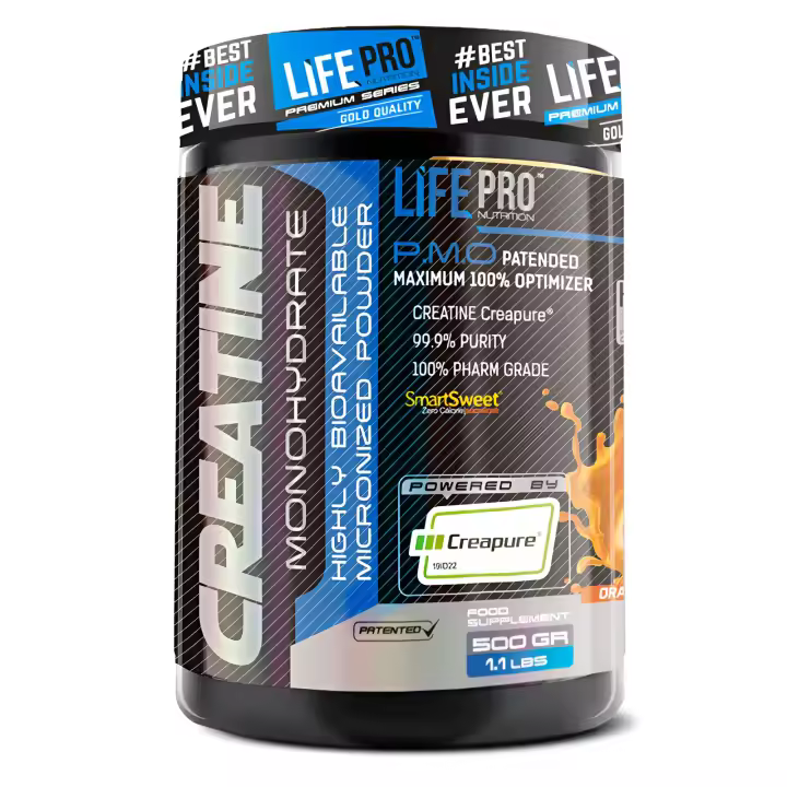 Creatina Monohidrato Creapure 500g Life Pro Fit Food – Pura y Micronizada para Más Fuerza y Rendimiento - 1