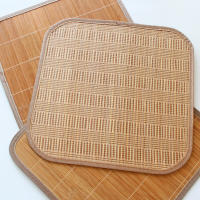 Almohadilla De Silla De Verano De Bambú Respirable Para Hogar Y Oficina Cojín De Asiento De Comedor De Seda Bambú Silken - details 11