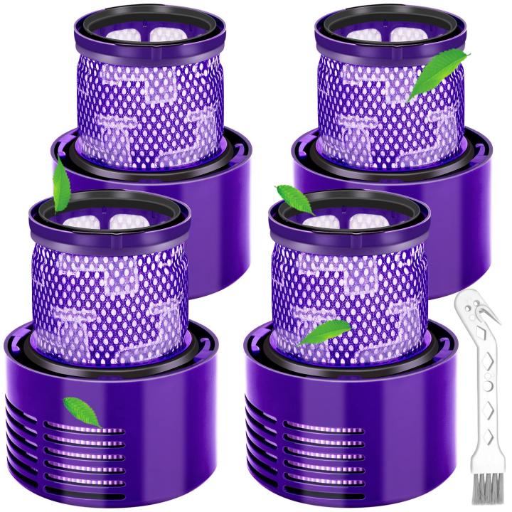 Dyson Cyclone V10 SV12 Series V10 Absolute/Animal/Total Clean/Motorhead, accesorios de DY-969082-01 (paquete de 4)