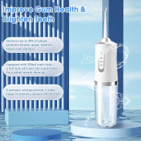 Máquina De Limpieza Dental Portátil Y Sin Cable Con 3 Modos Y 4 Punzadas USB Recargable IPX7 Máquina De Limpieza Oral Para Viajes - details 4