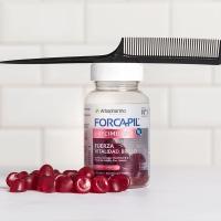 Arkopharma Forcapil Crecimiento - 60 Gummies - Caramelos de Goma Sabor Frutos Rojos - Fuerza, Vitalidad Y Brillo - Alta Concentración En Biotina - Vitamina B Y C - Complemento Alimenticio - details 3