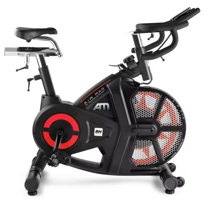 BH Fitness – Bicicleta Indoor AIRMAG H9120 | Potente, Silenciosa y Soporta hasta 150 kg - 1