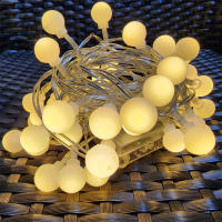 Luces De Hada LED Con Bolas 1.5M 3M Para Decoración De Hogar Y Habitaciones Operadas Por Pilas AA Ideal Para Bodas Fiestas Navidad Y Año Nuevo - details 14