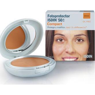 Isdin® Fotoprotector Compact Bronce Oil-Free Spf50+ 10G — oferta en Miravia