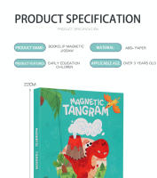 Puzzle De Madera 3D Magnético Juegos Geométricos Tangram Montessori Educación Temprana Sorteo Juguetes Para Niños Regalos - details 22