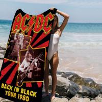 Toalla De Microfibra Absorbente Y Secado Rápido Para Cantante De Rock A-AC D-DC Band Toalla De Playa Para Yoga Natación Senderismo Toalla De Baño Rectangular Tamaño 76x182 Cm - details 7