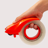 Dispensador De Cinta Adhesiva De Plástico Para Empaquetado 50mm Ancho Corte De Rodillo Soporte Para Cinta Selladora Máquina De Empaque Manual - details 1