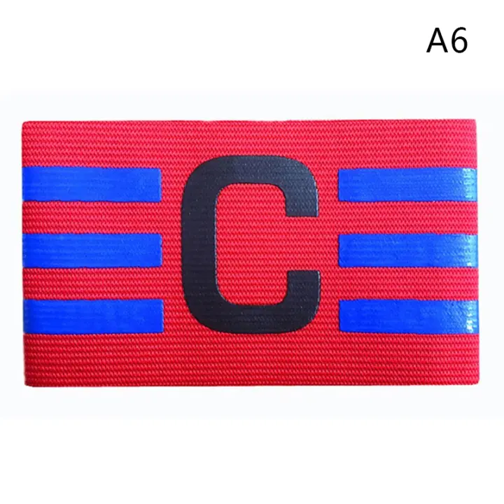 Armband De Capitán De Fútbol Ajustable Con Cierre De Toque Brazalete Líder Competición Para Jugador De Fútbol - 1