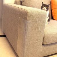Protector De Sofá Para Gatos Tapete De Rasguño Doble Poste De Rasguño Protector De Muebles Cubierta Repelente Para Mascotas - details 9