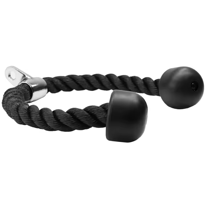 Cuerda De Tríceps Para Ejercicio De Pecho Y Pulmones En Gimnasio Uso Doméstico O En Gimnasio Equipo De Fitness Para Entrenamiento De Músculos Bodybuilding MOV - 1