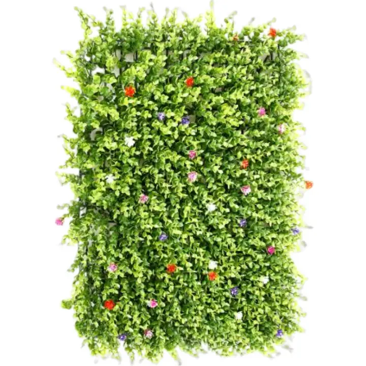 LILI HOME Plantillas de Planta Artificial Vertical (40 x 60 cm cada una) es ideal para decorar paredes interiores y exteriores, creando un ambiente fresco y vibrante en cuestión de minutos. Fabricadas en plástico PE (polietileno), un material re - 1