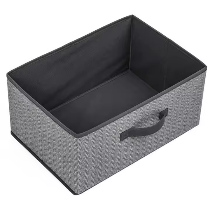 BIT Caja Almacenamiento No Tejida Gris 40*28*20 Cm - 1