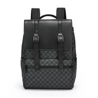 Mochila De Negocios Para Hombre De Cuero PU De Lujo Mochila De Laptop Elegante Bolsa De Viaje Briefcase Mochilas Para Hombre - details 4