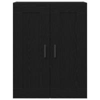 vidaXL Alto Negro Roble 69,5x34x90 cm Madera Engineered - details 4