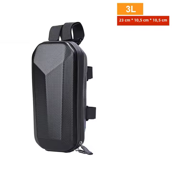 Bolsa De Manillar Reflectante Para Patinete Eléctrico Xiaomi M365 Bolsa De Almacenamiento Impermeable Con Carcasa Rígida De EVA Accesorios Para Bicicletas Eléctricas - 1