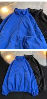Chaqueta De Hombre Oversized Para Calle Moda Otoño Cremallera Abierta Estilo Casual Ajuste Suave Impermeable Tops Todas Las Camisas - details 5