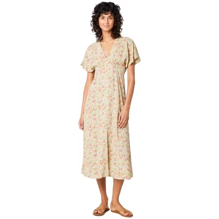 Vestido RIP CURL Sea Of Dreams Maxi Dress para mujer en color beige - 1