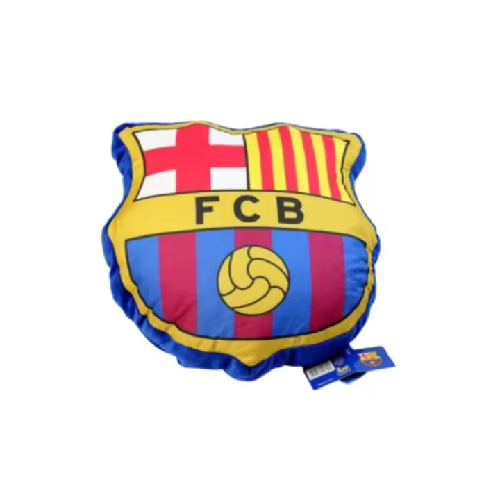 New Import Cojín Fútbol Club Barcelona Tacto Suave 35 Cm Licencia Oficial - 1
