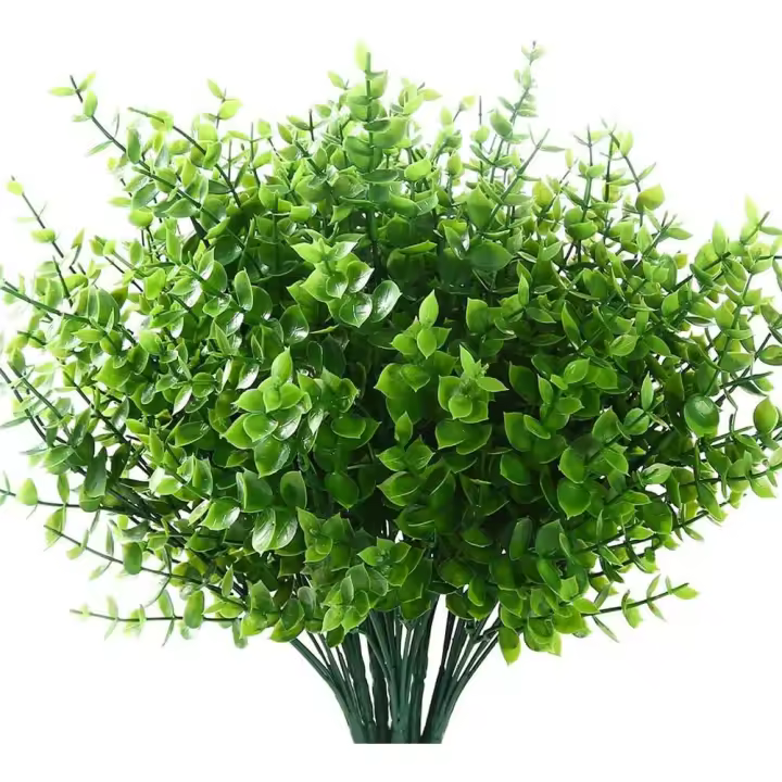 Paquetes de flores artificiales para exteriores, flores falsas para decoración, resistentes a los rayos UV, sin decoloración, plantas de plástico falsas para jardín, porche, ventana, jardinera - 1