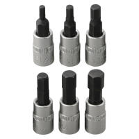 Juego De 3 Piezas De Brocas Hexagonales De 1/4 Pulgada H3 H4 H5 H6 H7 H8 Acero De Cromo Vanadio Para Tornillos De Presión Cilíndrica - details 0