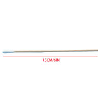200 Pcs Sticks De Madera Larga Con Algodón Para Extensión De Pestañas Cuidado Ocular Limpieza Cosmética Bolas De Algodón Para Limpieza Médica - details 2