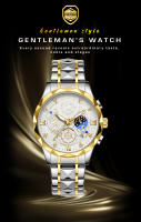 Reloj De Hombre POEDAGAR Moda Cronógrafo Luminoso Impermeable Con Fecha Reloj De Pulsera De Acero Inoxidable Cuadrado Reloj Para Hombre - details 1